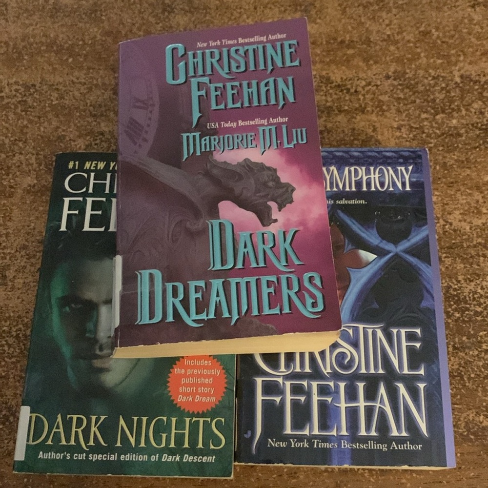 (3 for $20)3 Paranormal Romance books by Christine Feehan